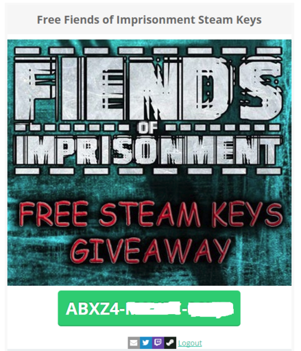 Цифровая дистрибуция - Халява - получаем бесплатно игру Fiends of Imprisonment